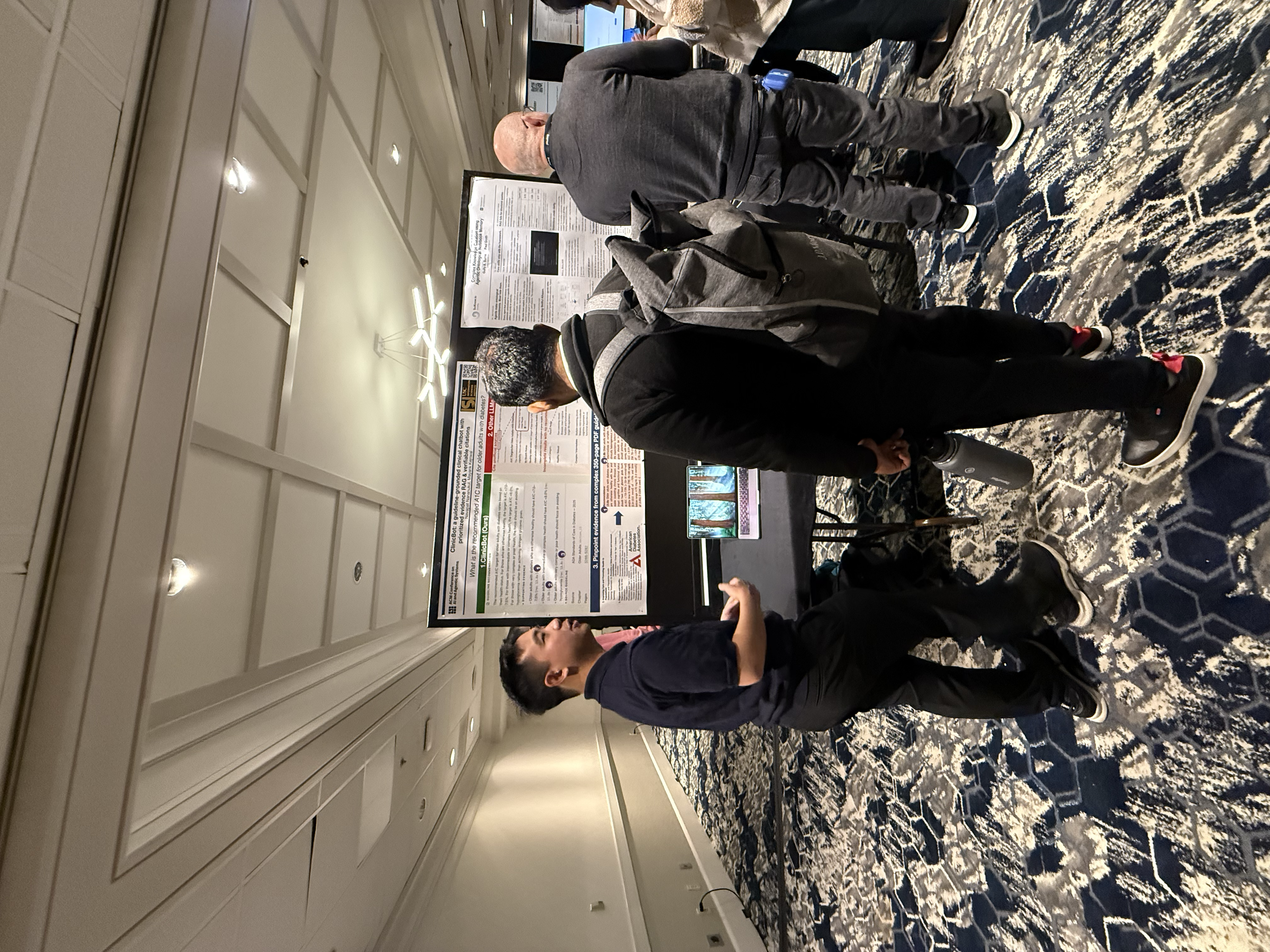 Navapat Nananukul presenting at CAIS 2026 conference